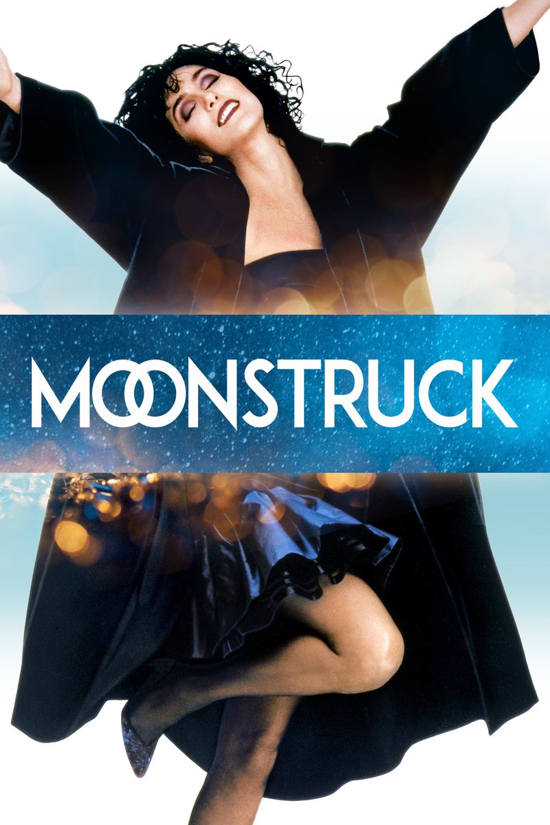 Was watching Moonstruck. A warm and funny little ensemble piece.

#Moonstruck #NormanJewison #Cher #NicolasCage #VincentGardenia #OlympiaDukakis #DannyAiello