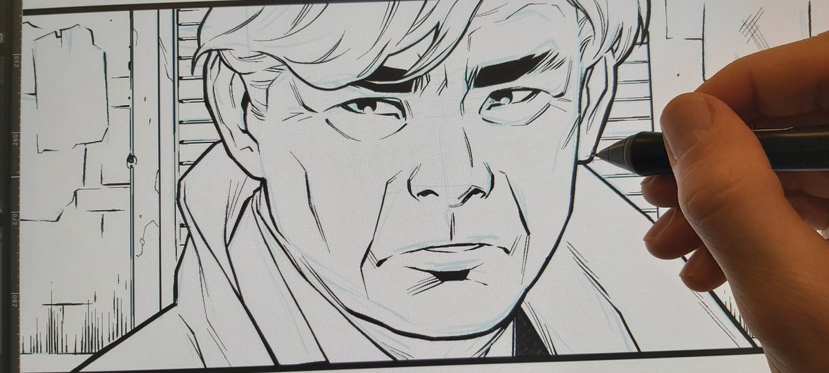 Hitting a nice groove on the digital inks this Saturday a.m.