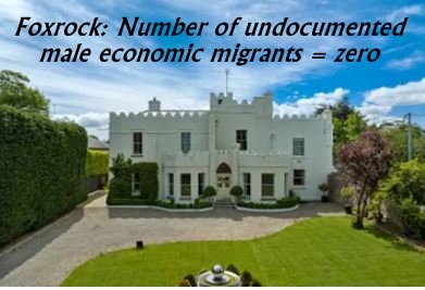 The following affluent Dublin suburbs will now be taking in 100s of undocumented/unvetted male economic migrants, because they want to do the right virtuous thing & they don't want to be hypocrites 

Dalkey
Killiney
Blackrock
Foxrock

Nah, I'm only kidding. They will take in none