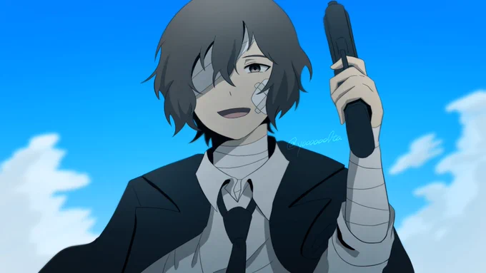 #手描きBSD合作動画企画  15歳とクニキダで参加させて頂きました。 ナカハラは少しアニメーション入ってます。 是非動画の方でもご確認くだせえ〜
