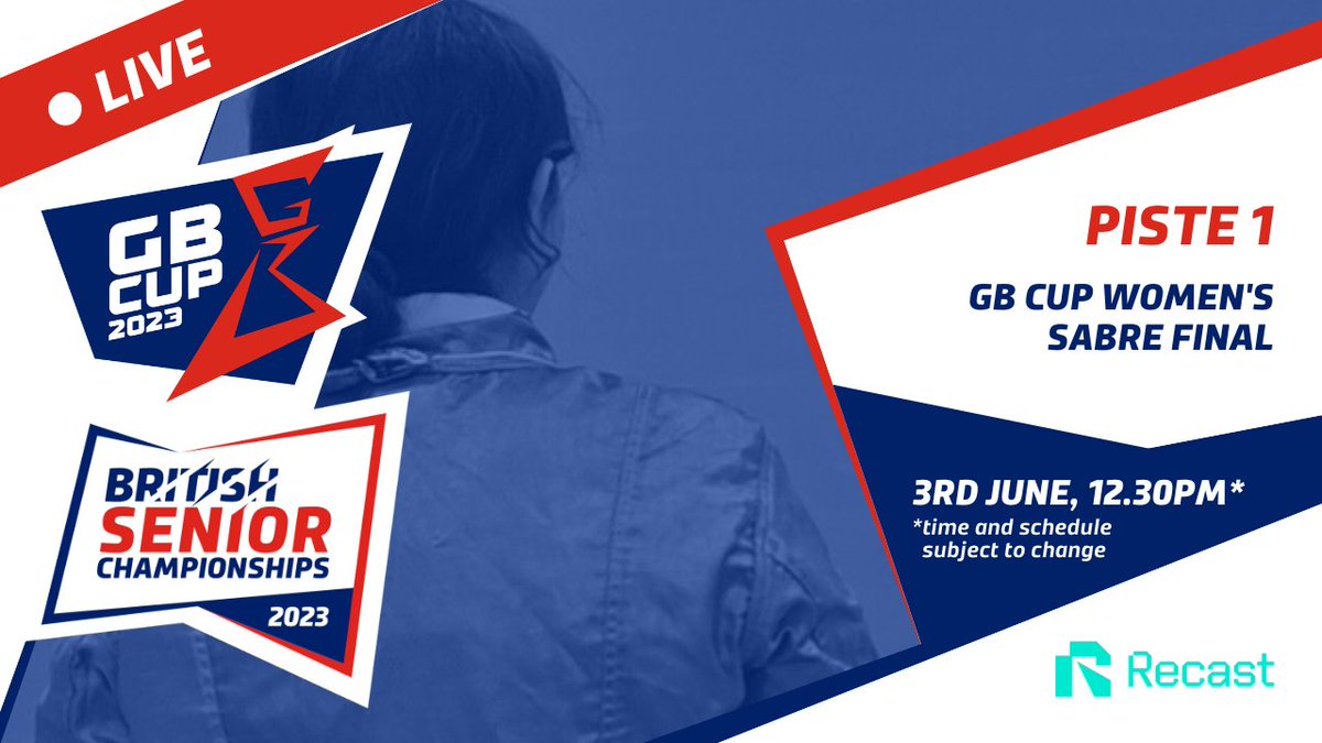 British Fencing on Twitter "Join us live on Piste 1 for the Women's