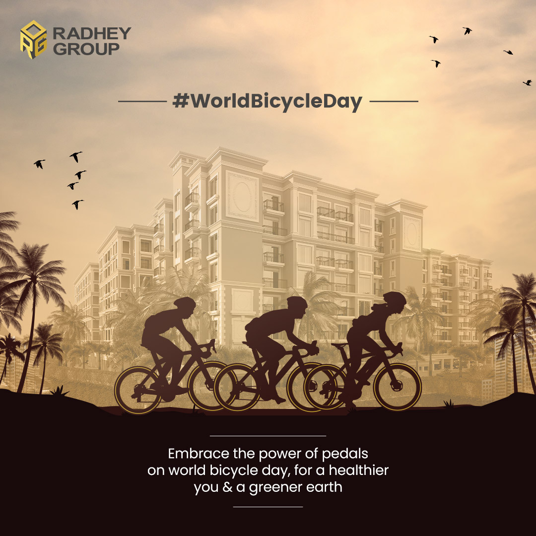 GroupRadhey's tweet photo. Embracing eco-conscious cycling with Radhey Group on World Environment Day!

#WorldBicycleDay #worldbicycleday2023 #celebration #RadheyGroup #RealEstate #DreamHome #LuxuryHousing #Realty #Mumbai https://t.co/5zb2Ws7a3l