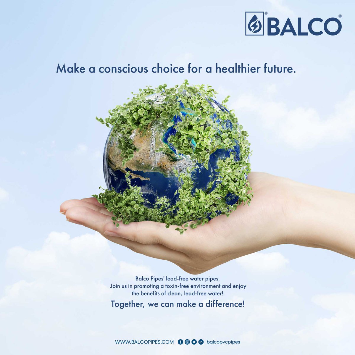 balcopvcpipes's tweet image. Today and every day, let's join hands to protect our beautiful planet. Happy Environmental Day! 
#balcopipes #electricalconduits #qualitymatters 
#industrystandard #reliablesolutions #trustedname 
#excellenceinelectrical #superiorperformance 
#environmentalday #protectourplanet