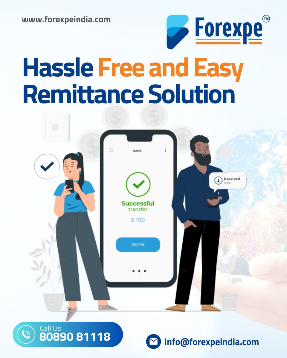 forexpe's tweet image. Looking for a quick, hassle-free way to send money globally? Try Forexpe, the new standard in easy remittance solutions. Join us and experience convenience like never before. #Forexpe #EasyRemittance