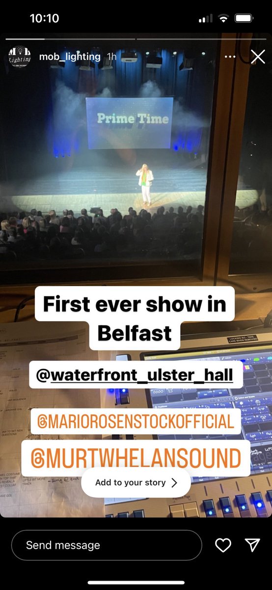 Mario Rosenstock (@giftgrubmario) on Twitter photo Thanks to everyone who saw the show in Belfast last night -totally magic night ! Will be back soon .Tonight night 23 ⦠Cavan ā¦<a href="/HotelKilmore/">Hotel Kilmore</a>ā© Thanks to everyone who saw the show in Belfast last night -totally magic night ! Will be back soon .Tonight night 23 ⦠Cavan ā¦<a href="/HotelKilmore/">Hotel Kilmore</a>ā©