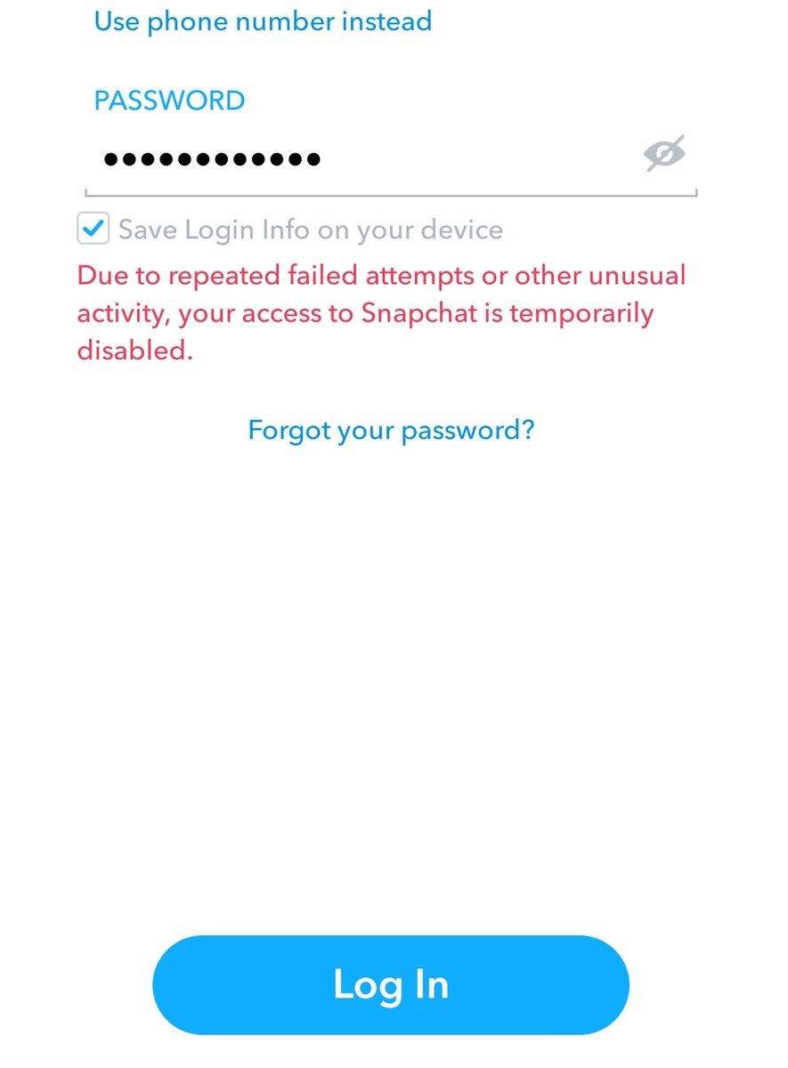 YungRazor666's tweet photo. @snapchatsupport @Snapchat I keep getting this error message and have for about a week, I have emailed 3 times and received nothing back. Any help? https://t.co/0xQEOHQ2vF