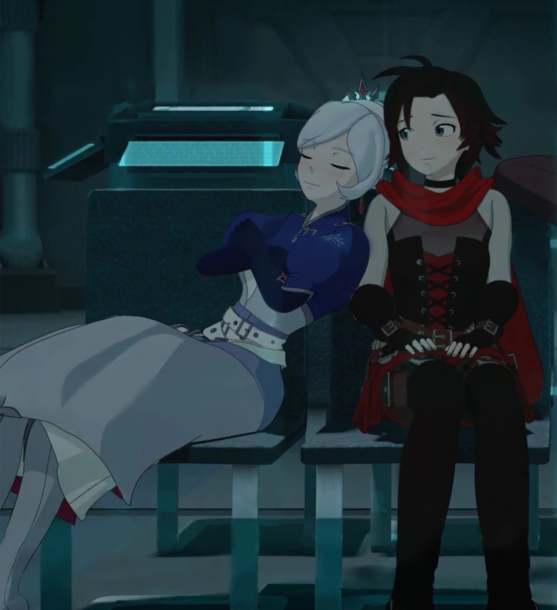 Dian011424's tweet photo. #RWBY #Whiterose
The ship                                   The first meeting https://t.co/C0mv8xKD12