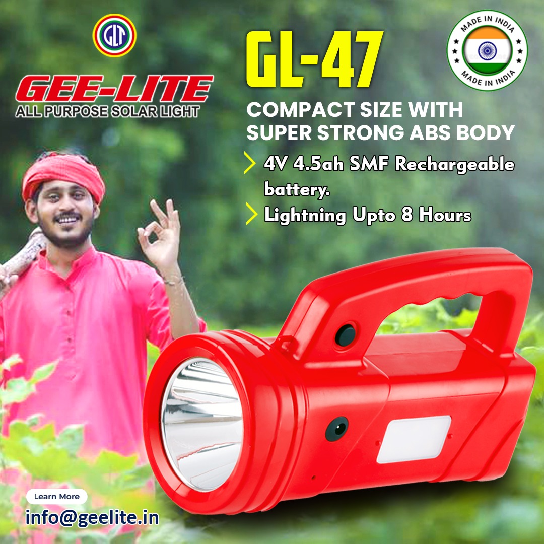 GeeLighting's tweet image. &quot;GL-47: Power Packed Performance in a Compact Size! 💪⚡️&quot;
Our Contact No is : 9210996550
info@geelite.in
#GL47 #CompactSize #SuperStrongBody #LongLastingBattery #LightningPerformance #GL23 #Flashlight #PortableLighting #LongLastingPower #PowerfulTechnology #EfficientBattery