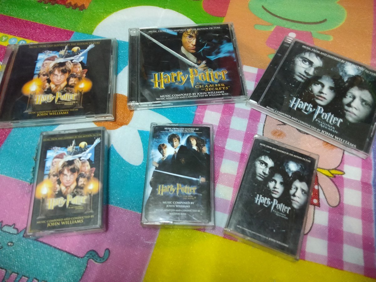 ครบเซ็ท เท่าที่ Official มี 

#แฮร์รี่พอตเตอร์ #HarryPotter #Tapecassete #เครื่องเล่นเทป #เทป