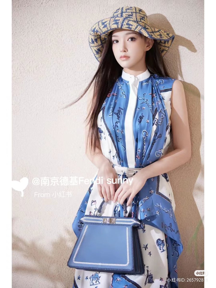 vecka122's tweet photo. #ChengXiao upcoming @Fendi summer capsule pics https://t.co/LOtoXxVZ5M