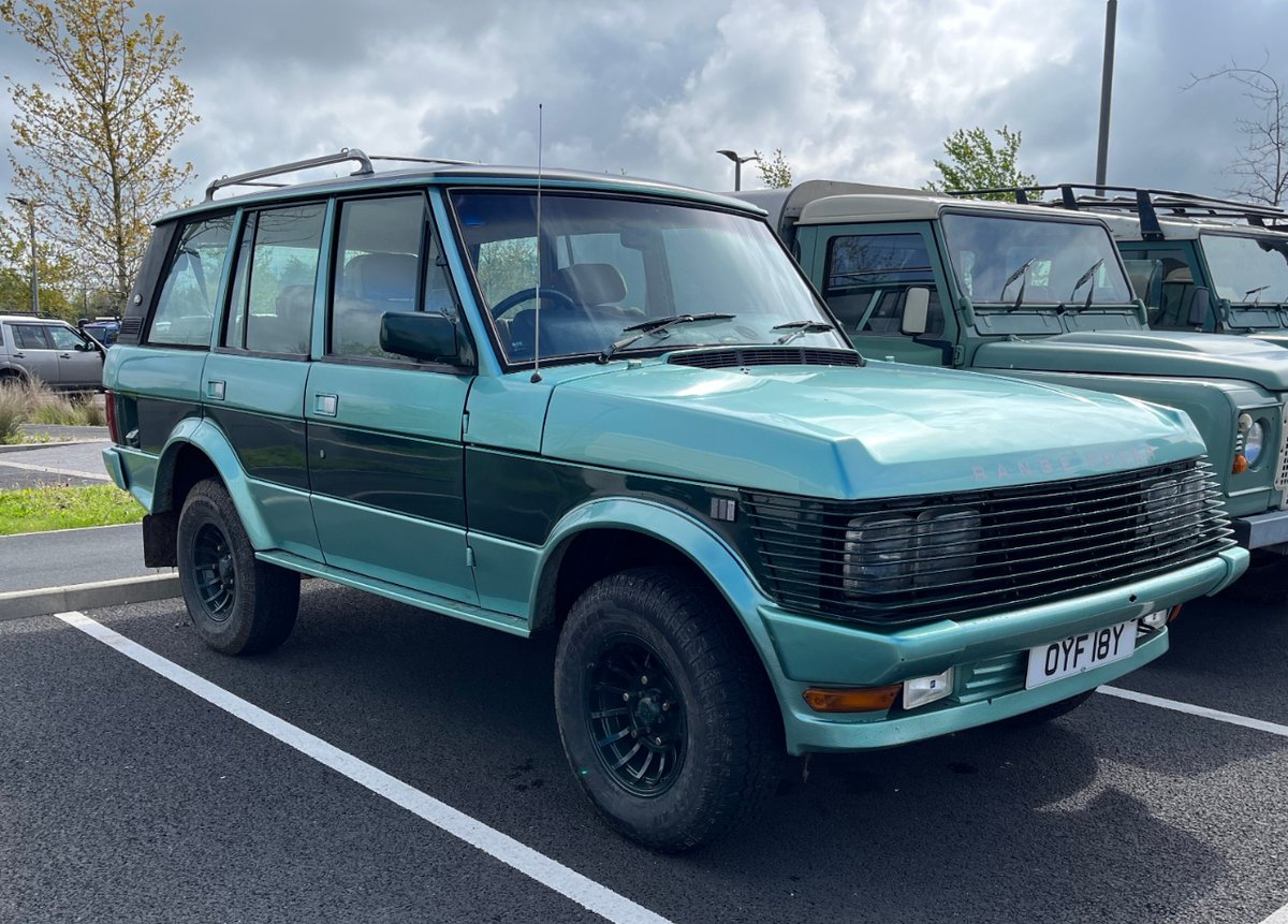 Back to the 80s! Who can name this rare Range Rover conversion? #landrover #landroverdefender #defender #rover #landy #landroverdiscovery #landroverseries #offroad #4x4 #overland #britishcars #discovery #4wd #lrm #landrovermonthly