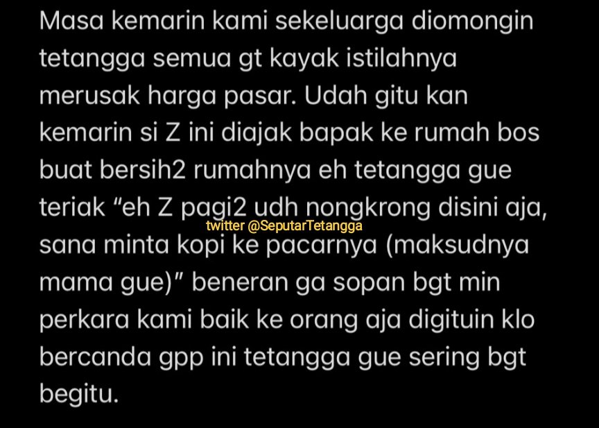 Seputar Tetangga tweet media