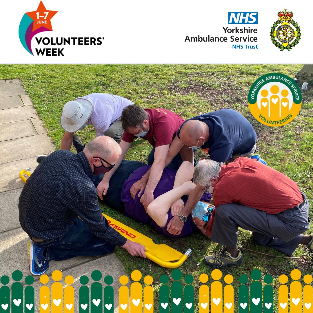 Funding from @NHSCharities has enabled our @yas_charity to provide Community First Responders with additional training and equipment to allow them to respond to less urgent patients, such as those who have fallen and are not injured. #VolunteersWeek #AmbulanceVolunteering