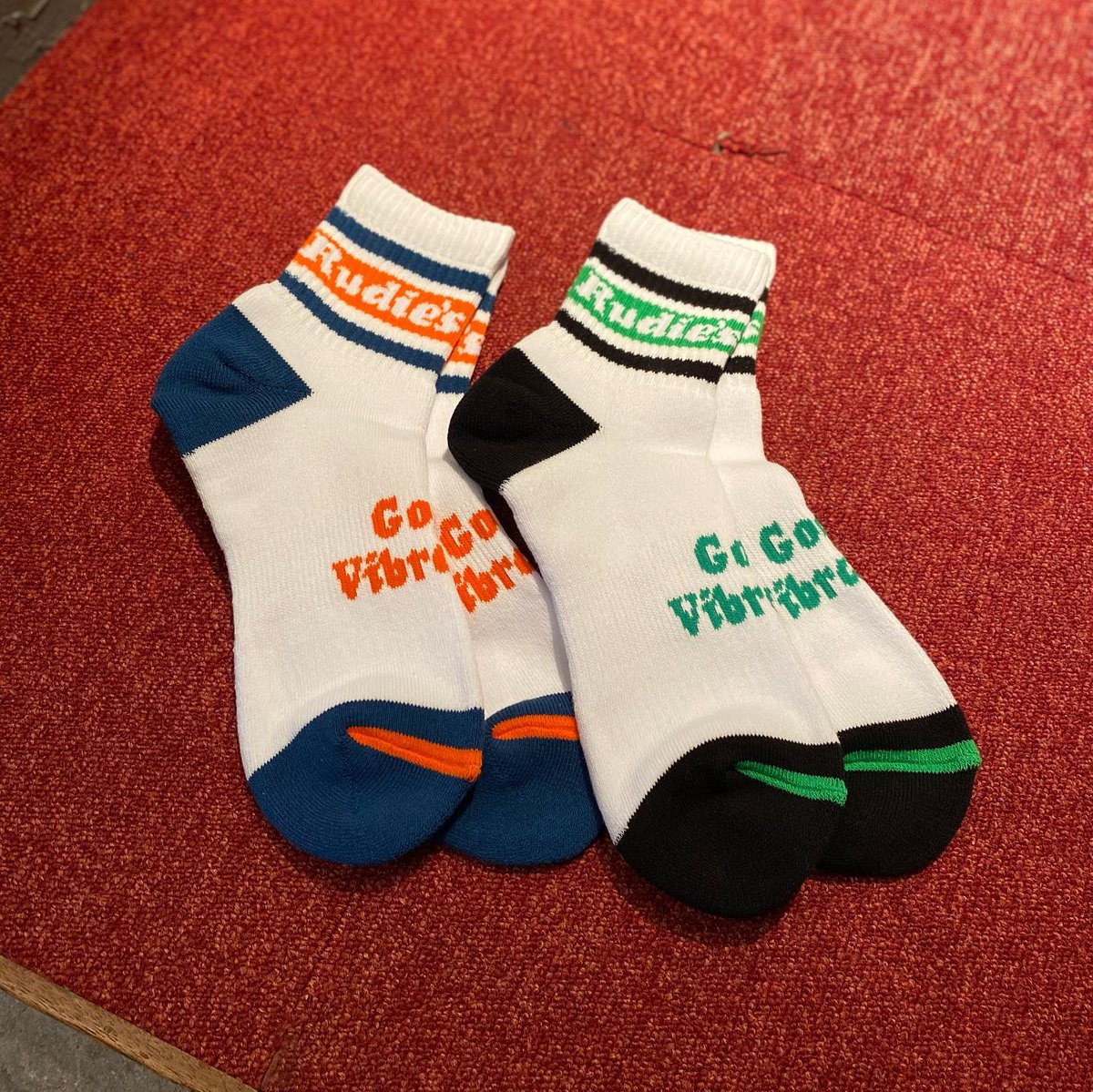 RIZRADHOUSE's tweet photo. New arrival

RUDIE'S

【CURVY SOCKS】

Price : ¥1500(tax in : ¥1650)
Color : WHITE/BLACK、WHITE/NAVY
Size : FREE

ROWDY DOG OSAKA
Open 11:00 〜 Close 20:00
〒542-0086
大阪府大阪市中央区西心斎橋1-6-26
TEL : 06-6241-6692
https://t.co/7w5ccf1twF https://t.co/C5Cw8bC4s6