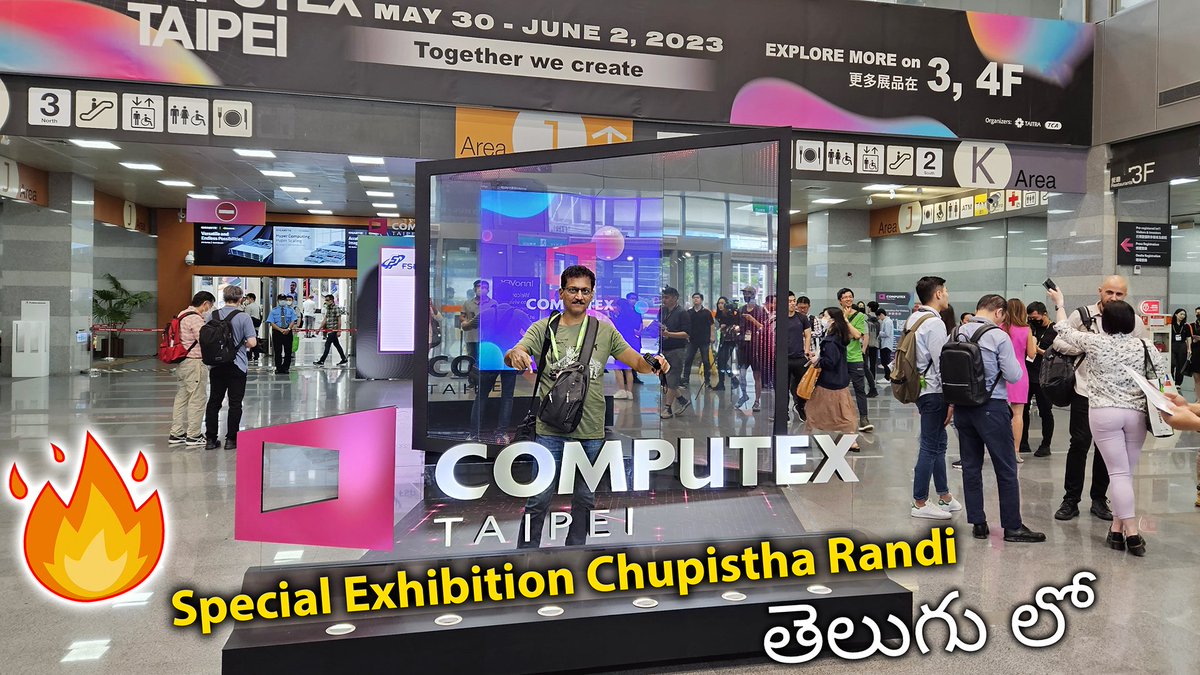 Biggest Computer Exhibition in the world 🤩 Computex 2023 Taiwan.
#Computex2023 #Taiwan #computer #exhibition 
Full Tour Video Link 👇🏾 youtu.be/1lo2BIGYCdE