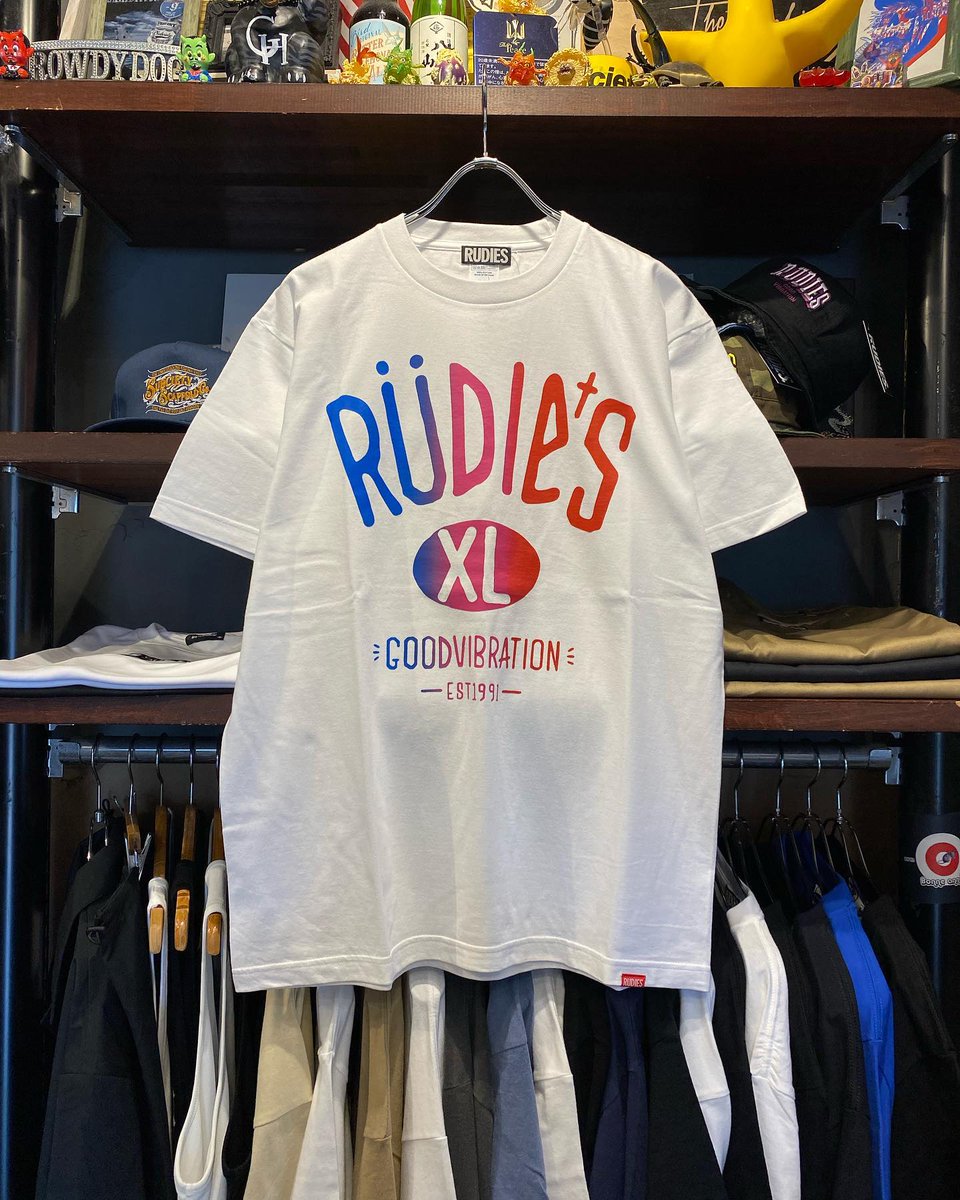 RIZRADHOUSE's tweet photo. New arrival

RUDIE'S

【EXTRA DRAWING-T】

Price : ¥5000(tax in : ¥5500)
Color : WHITE、BLACK
Size : L、XL

ROWDY DOG OSAKA
Open 11:00 〜 Close 20:00
〒542-0086
大阪府大阪市中央区西心斎橋1-6-26
TEL : 06-6241-6692
https://t.co/idg6GDgfiZ https://t.co/uit3rVtZBZ