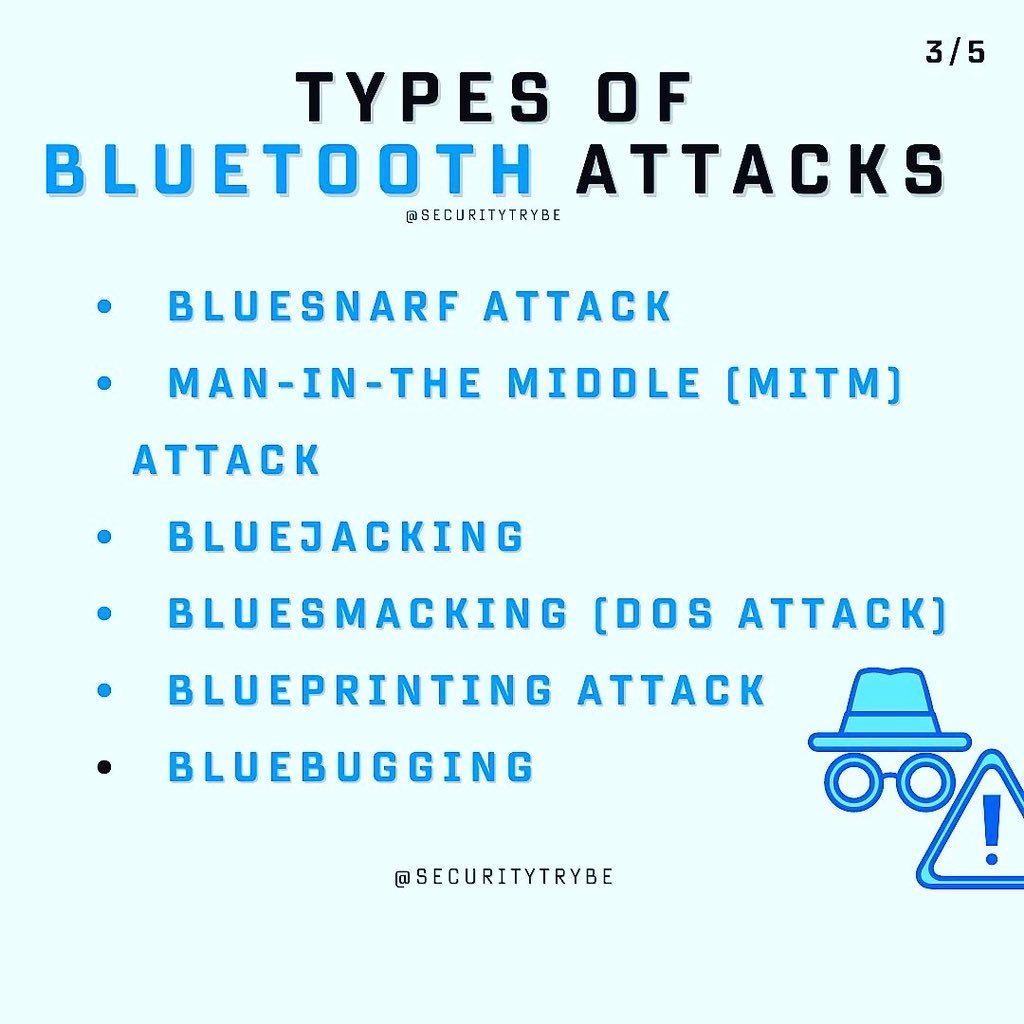 Can I Be Hacked Via Bluetooth ? A Thread Thread from Security Trybe