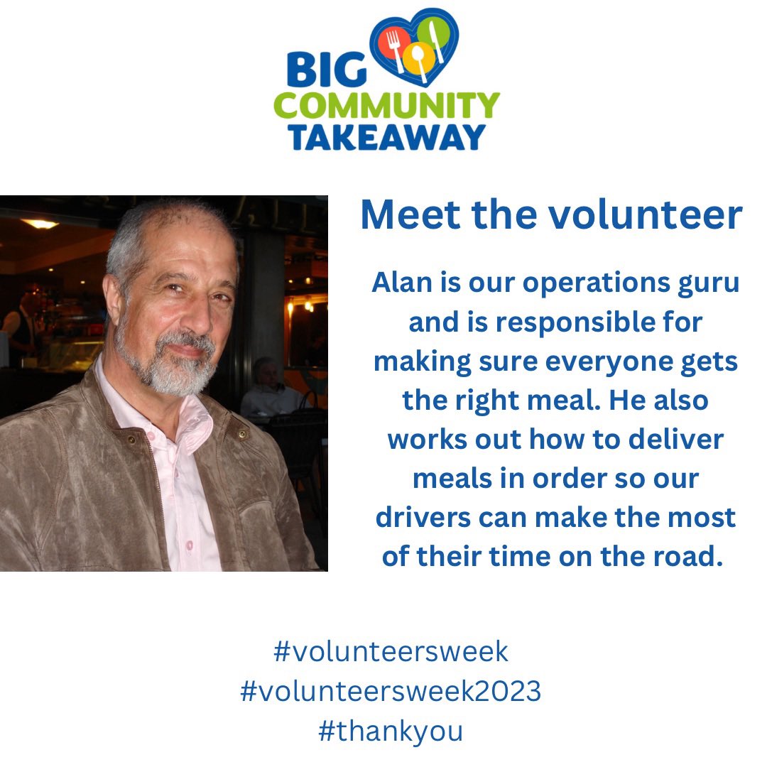 With us since the beginning, Alan’s work has been critical to our success. He is the brains behind our operations and we just couldn’t do it without him.

#volunteerweek #volunteerweek2023 #chesham #amersham #chilterns #food #foodpoverty