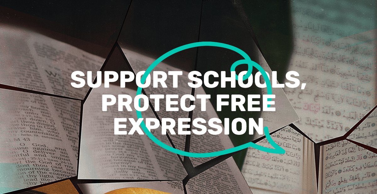 Join us online this Tuesday - as we here about and discuss the recent recent ‘blasphemy’ incident in West Yorkshire that led to the suspension of 4 pupils, the response of Humanists UK and the government's action since.  shorturl.at/uvyBC