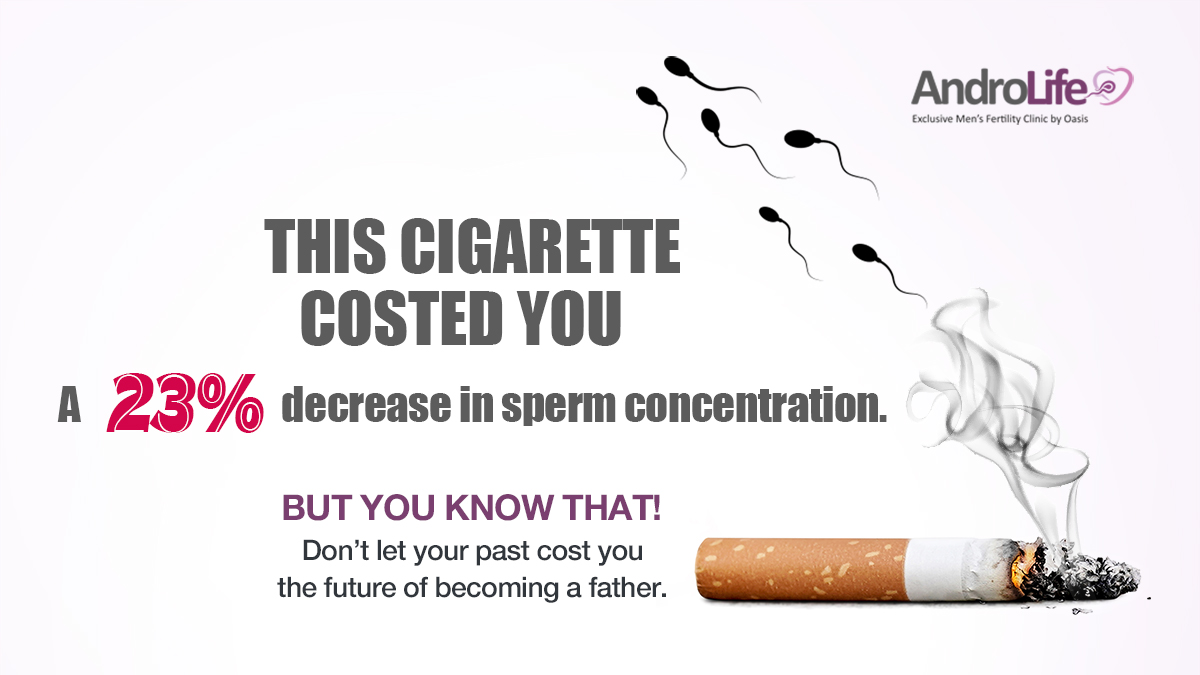 Choose life, not cigarettes: Smoking reduces sperm concentration by 23%. Take charge of your fertility and embrace a healthier future for you and your family. Quit smoking today. 
#changingnarratives #mensfertility #menshealthmonth #Fatherhood #stopsmoking #parenthood #Androlife