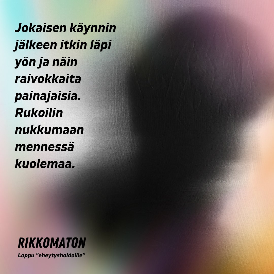 rikkomaton's tweet photo. Julkaisemme tämä tarinan anonyymisti kertojan toiveesta.

Tapahtumat sijoittuvat pääosin 2000-luvun alkuun.

Nämä kokemukset ovat poikkeuksellisen kammottavia.

https://t.co/CEK5UNHdIl

1/11 https://t.co/4okK2mmEGK