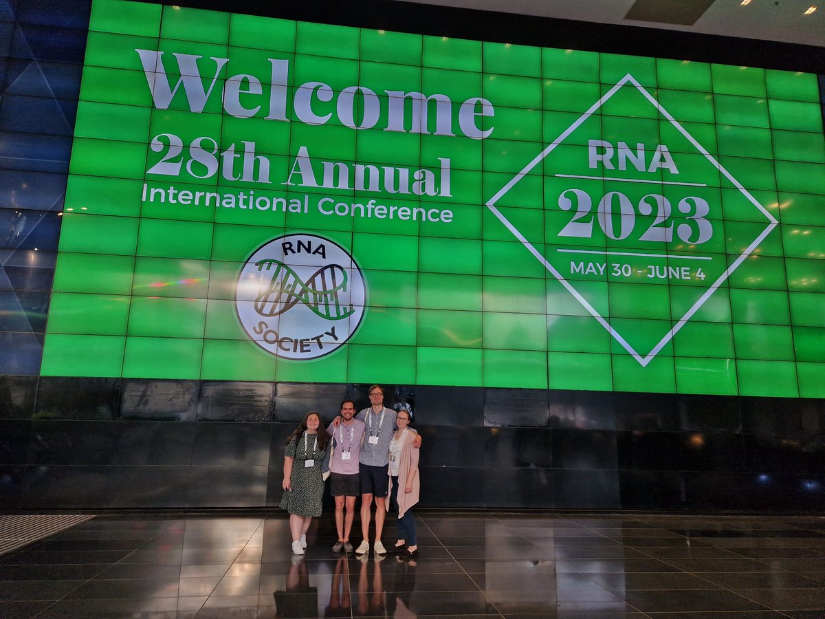 KoehnLab's tweet image. The RNA Society Meeting has concluded. Thanks to all our #RTG2467 students for presenting their latest results at the conference. We were happy to finally meet the RNA community again in person. See you next year in Edinburgh. @AlakhrasTala @jaime_csanchez