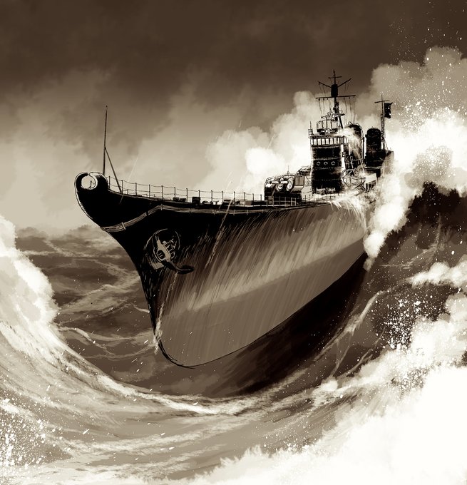 「water world war ii」 illustration images(Latest)