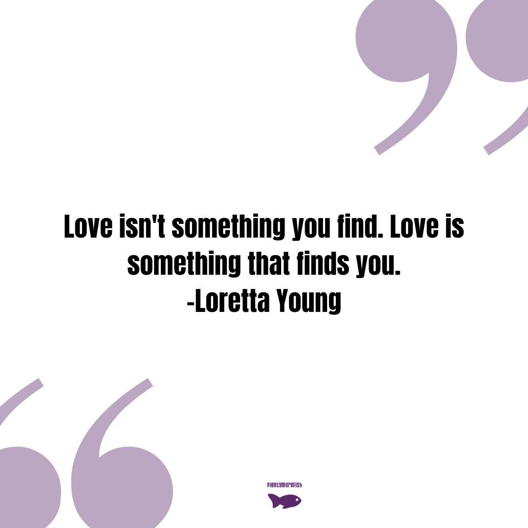 plentymorefish's tweet photo. And it will find you at the right time 🙌🏻
#Datingquote #Onlinedating #Plentymorefish https://t.co/4ey2jY1Tuo