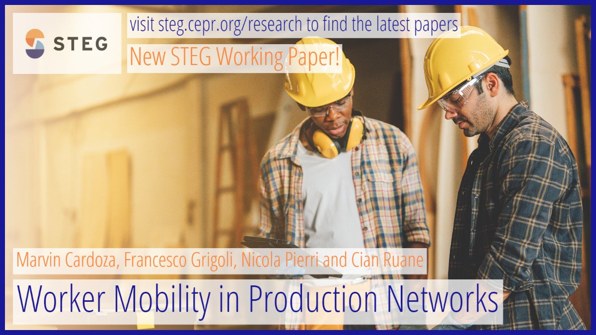 cepr_org's tweet photo. In our latest #STEGWorkingPaper @marvin_cardoza @Grigoli82, Nicola Pierri and @cian_ruane show how and why production networks matter for labour market flows using Dominican Republic data.
https://t.co/pIOlMqR8Rg
#STEG #EconTwitter @IMFNews @DGii https://t.co/ZqDp8SMrpz