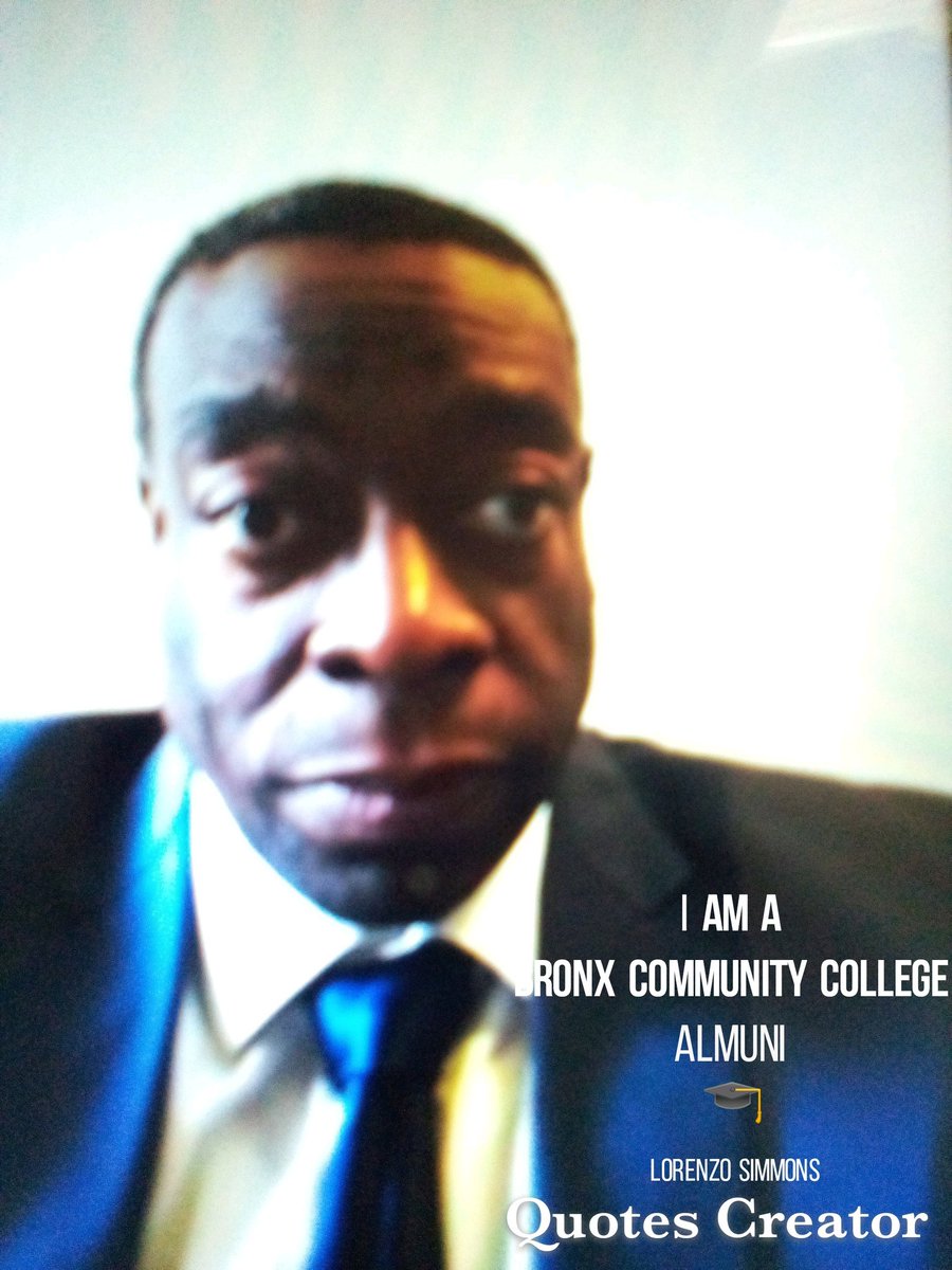 I am Bronx Community college alumni 🎓
#BronxCommunityCollege #BronxCommunityCollegeGraduation #Class92 #LorenzoSimmons