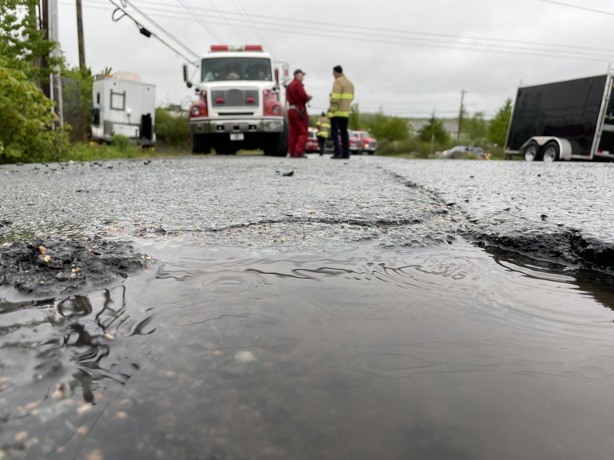 Much needed rain has started in Nova Scotia #NSwildfire