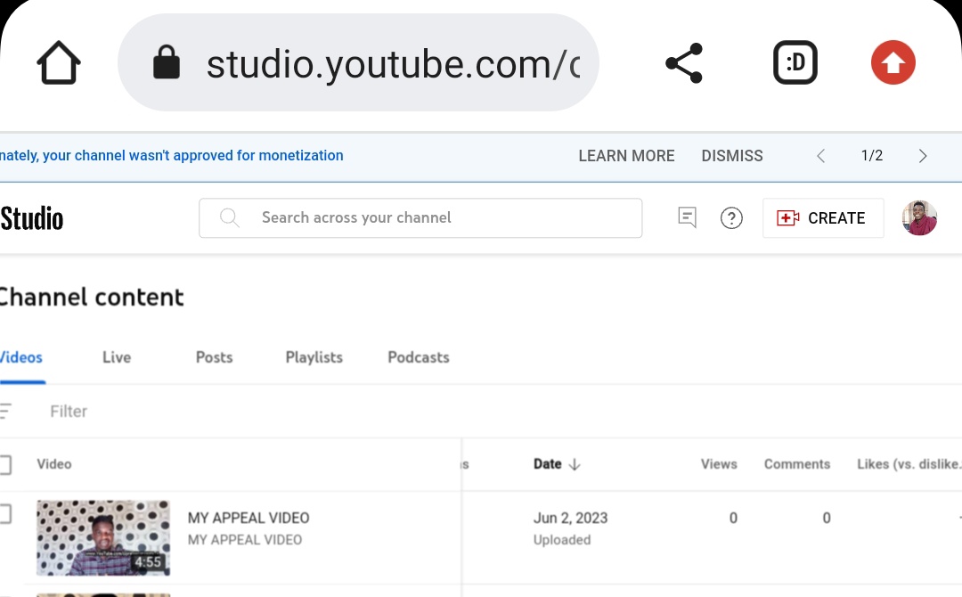 praise_concepts's tweet photo. You didn't even view my apeal video beside giving that response https://t.co/iRInR5cQv3