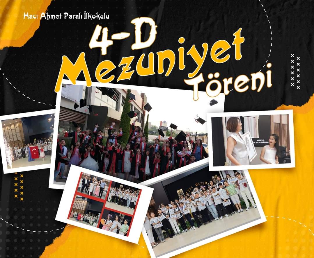 HacParal's tweet photo. Okulumuz 4-D Sınıfı öğrenci ve velileri mezuniyet töreninde bir araya geldiler. Öğrencileri ve velilerimizi tebrik ediyor; bundan sonraki yaşamlarında başarılar diliyoruz. 
Özverili çalışmalarından dolayı sınıf öğretmenimiz Elmas  DEMİR'e şükranlarımızı sunuyoruz. https://t.co/6ceDZZkqci