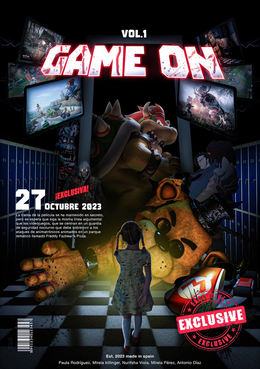 ¡Diseño de portada de revista de videojuegos que te dejará sin palabras! 🎮✨ Si quieres ver la revista completa, dirígete a mi perfil de Behance. ¡Te sorprenderás con cada página! behance.net/mkillingerdesi… #RevistaGaming #DiseñoÉpico #Behance