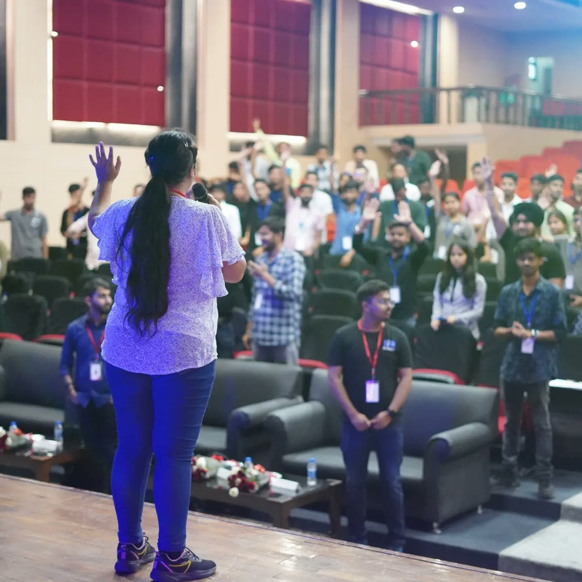 Thank you @loveleen_nancy for 'Welcome Keynote' at Google I/O Extended Chandigarh

#googleio #io2023 #gdgchandigarh #wtmchandigarh