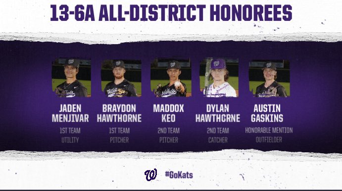WildKatBSB's tweet photo. Congratulations to our 2023 All District Selections! https://t.co/SSFN1rv6F4