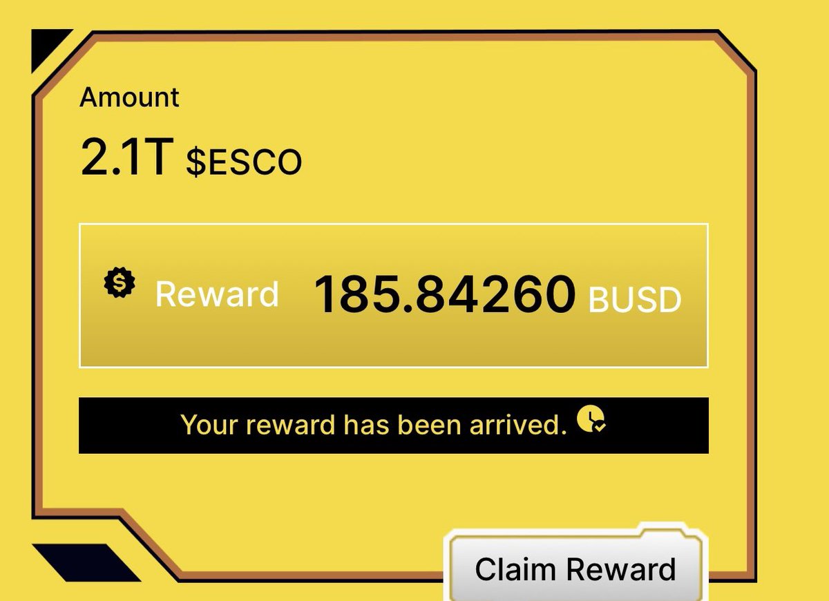 MoonDaddy100x's tweet image. Huge advantage of investing in $ESCO coin is staking. Very nice rewards for 7 days. While the market is Red staking helps ease the pain🤑🤑🤑🍾🍾🍾🚀🚀🚀🔥🔥🔥
@escocoin 
#escocoin 
#memecoinseason23 

escocoin.com/#stake