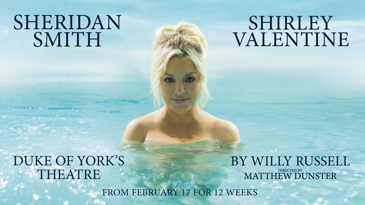 After the most amazing run <a href="/dukeofyorksLDN/">Duke of York's Theatre</a> for <a href="/shirleyonstage/">Sheridan Smith is Shirley Valentine 🌊</a>, we would like to Congratulate our favourite Theatre Producer - <a href="/davidsoho1/">David Pugh</a> for another wonderful ‘Sold Out’ Production, which has received nothing less than rave reviews! 
<a href="/Sheridansmith1/">sheridan frances smith</a> simply Devine!