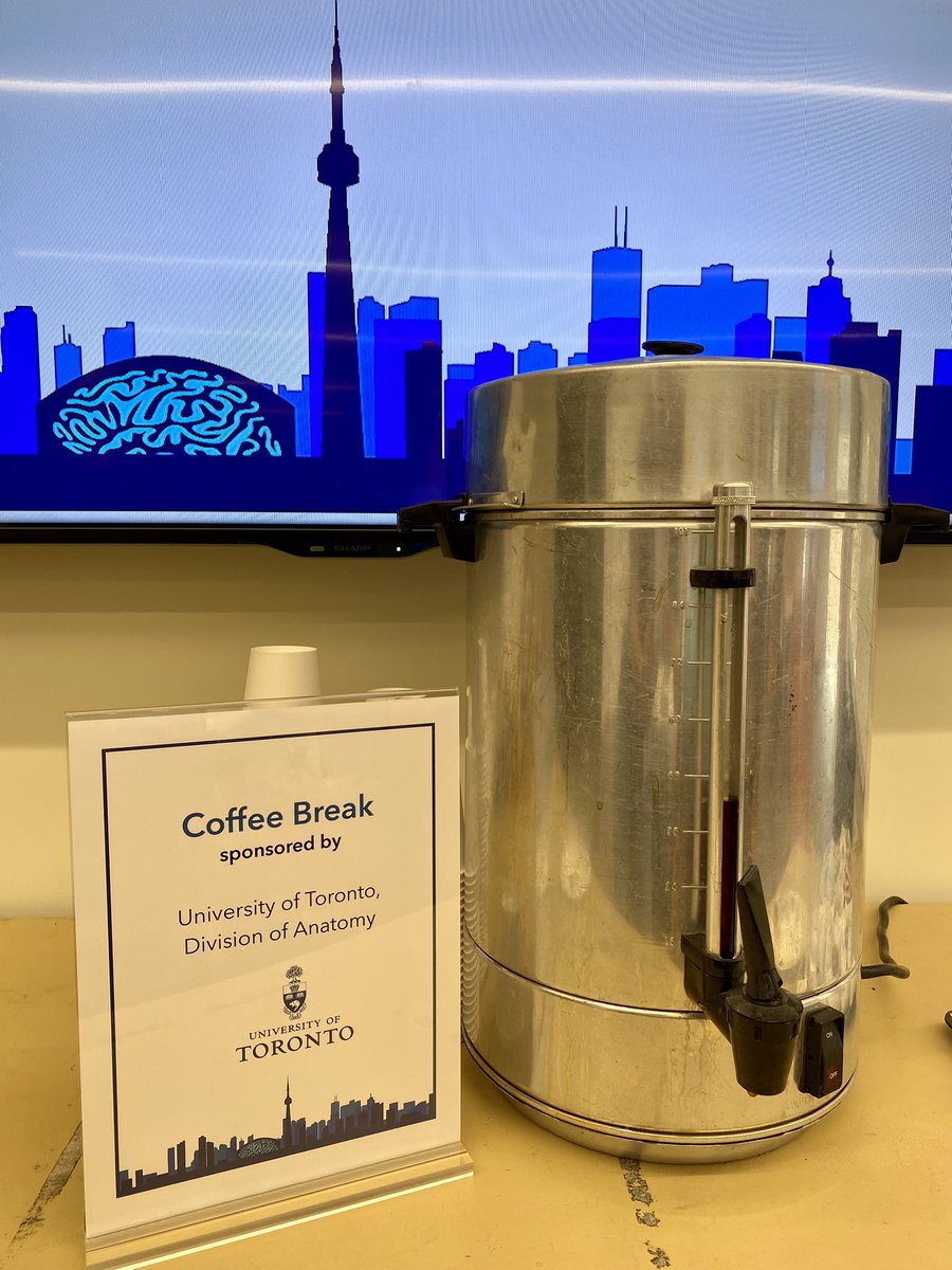 Mmmm…coffee. Thank you to the Division of Anatomy at The University of Toronto!
☕️☕️☕️☕️☕️☕️☕️
