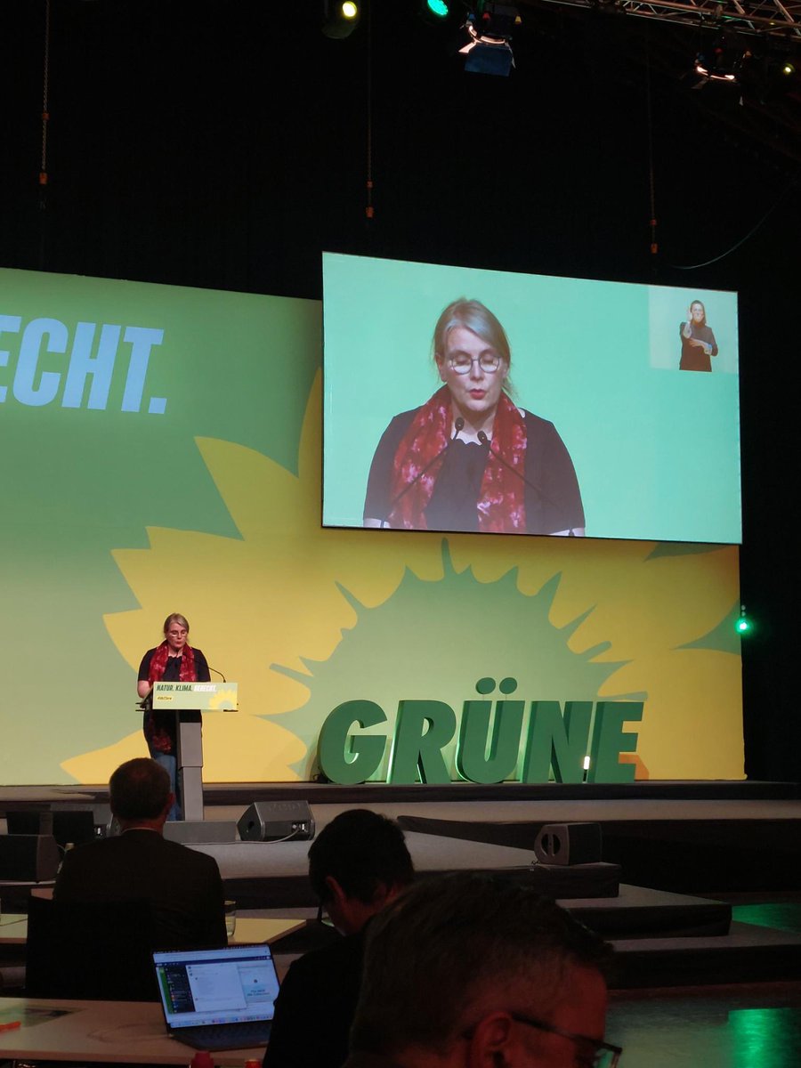 Starker Auftakt von <a href="/AnneSalzkotten/">Anne Birkelbach</a> zum #NationalparkEgge auf der #ldk23nrw   Wir müssen wieder zu einer sachlichen Diskussion zurückkehren und populistischen Falschbehauptungen die Stirn zeigen.