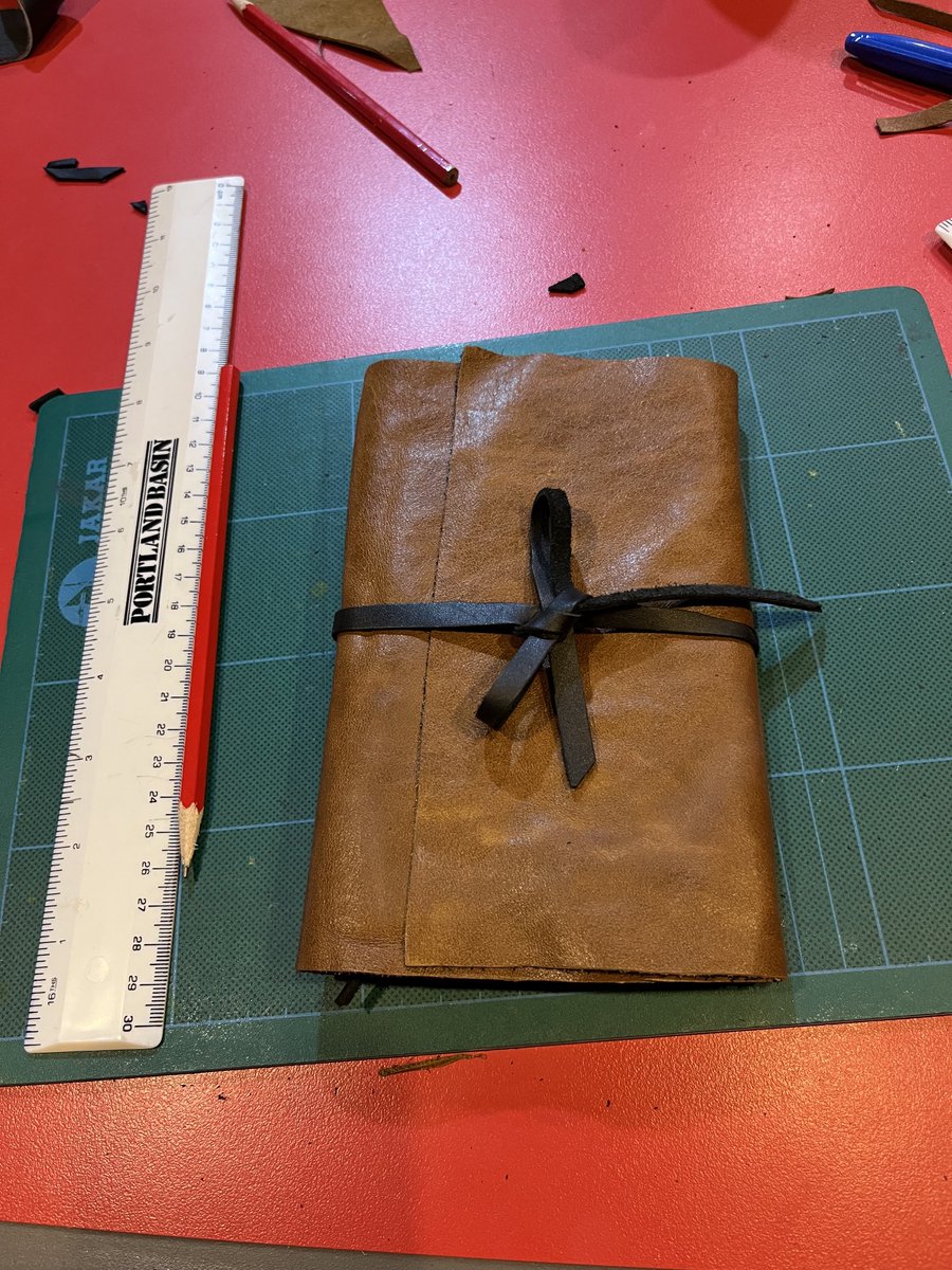 workjackie's tweet photo. โฆ@carolinecoatesโฉ thanks so much for the great notebook making workshop today at Portland Basin #inTameside https://t.co/bNiKjxKrqI