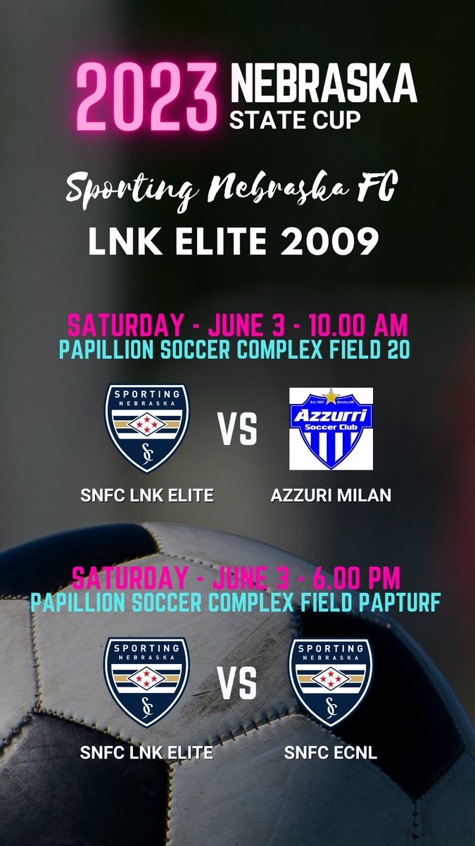 Day 1 of #NEstatecup  - Locked in.  Let’s go!  Looking forward to great matchups against some of the best competitors in the state at 14U boys this weekend.  

<a href="/NEBStateSoccer/">NEB STATE SOCCER</a> | <a href="/SportingNE_FC/">SportingNebraskaFC</a>