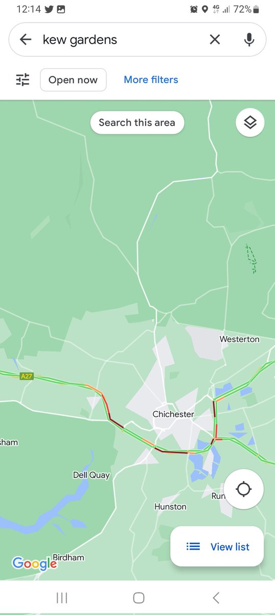 Sussex Traffic Watch on Twitter "A27 Chichester bypass Queuing traffic