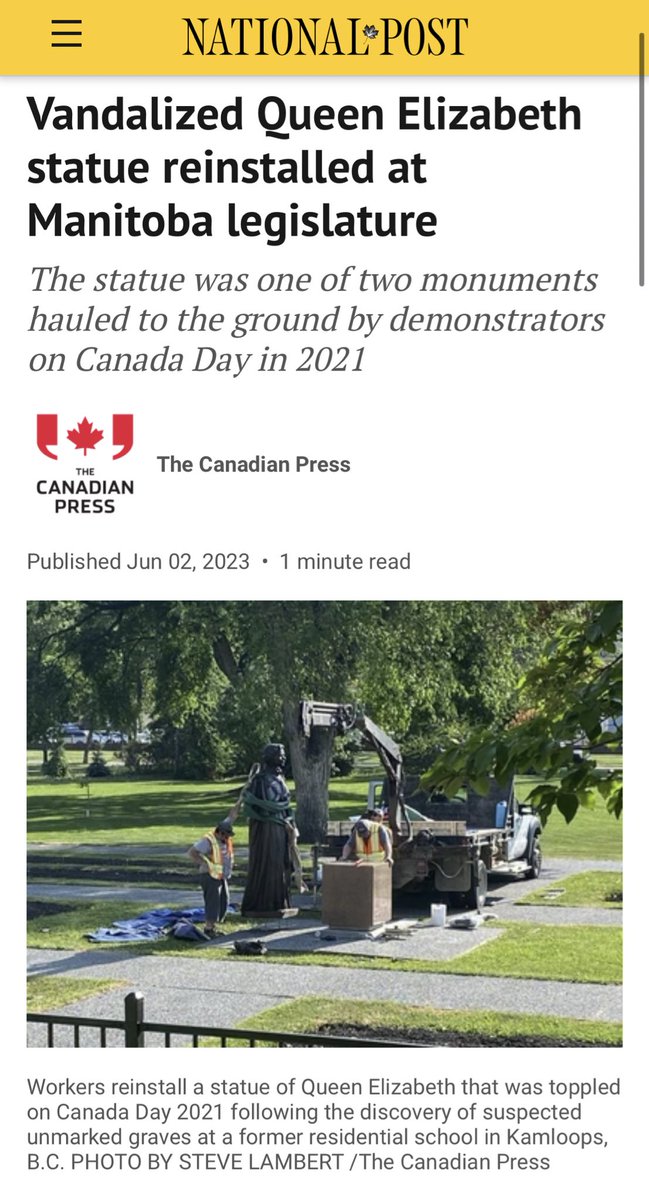 Ave on Twitter "RT crowndefensx The statue of Queen Elizabeth II