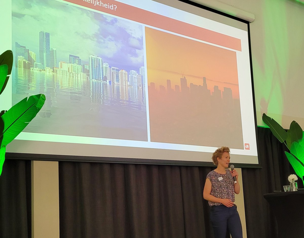 Insteressante opening van het Stadscongres van <a href="/D66DenHaag/">D66 Den Haag</a> over klimaatadaptatie door <a href="/Ted1388/">Ted Veldkamp</a> over de opgave die voor ons ligt.

#klimaatadaptatie #duurzaamheid