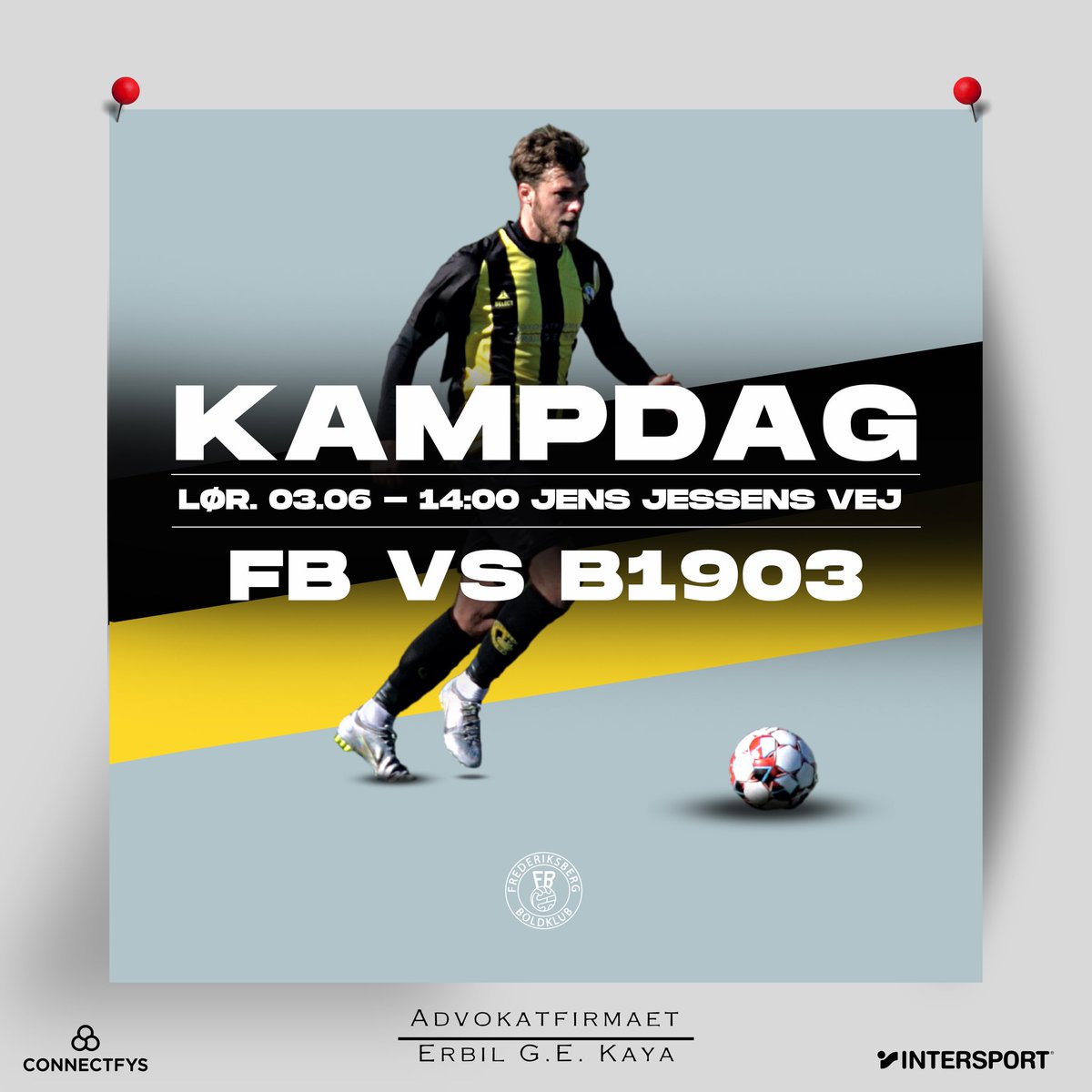Kom så i dag FB 🙏🤲💛🖤 <a href="/FrederiksbergBK/">FB</a>