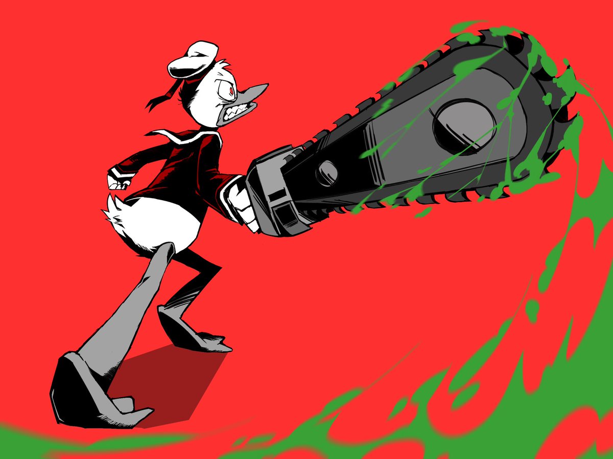 KaijuReaper on Twitter "RT lumise05 CHAINSAW DUCK"