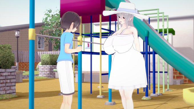 男の子と遊んであげる優しい清楚系おねえさんです https://t.co/XwpcJLiM7B