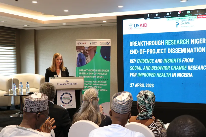 nighealthwatch's tweet photo. In this #NHWPost, @FolakemiAjala captures the impact of Breakthrough RESEARCH, @USAID's global flagship social and behavioural change research &amp; evaluation project implemented by Breakthrough RESEARCH Nigeria since 2019.

Find out more details: https://t.co/5Q1CMxDAsz https://t.co/WKwaAkvmov