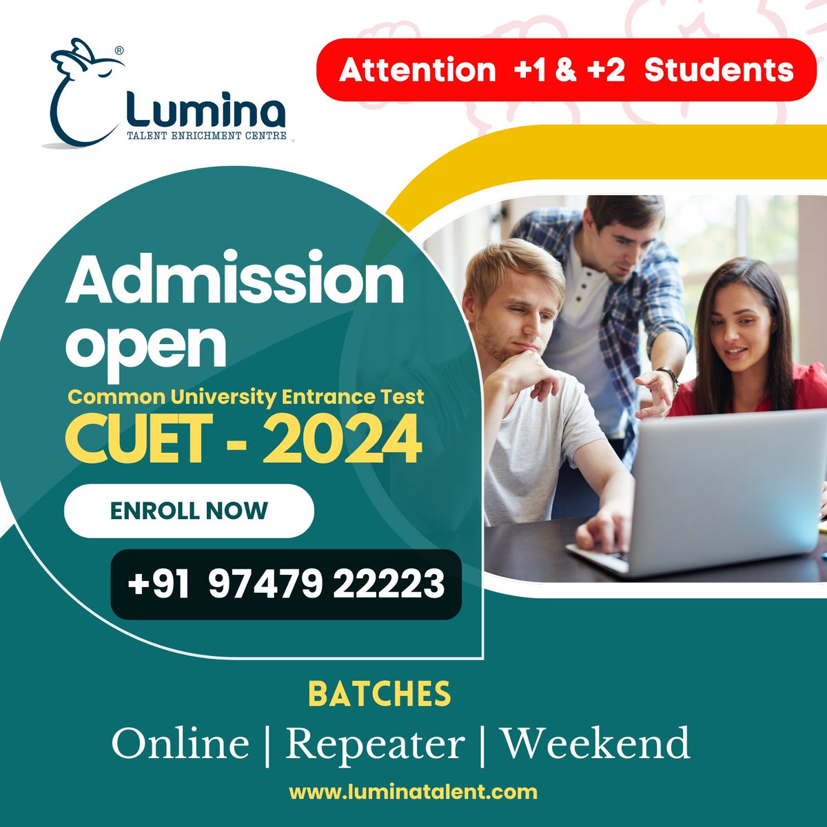 #admissionopen #hurryup #JoinNow #cuetug2024 #LuminaTalentEnrichmentCentre #trivandrum